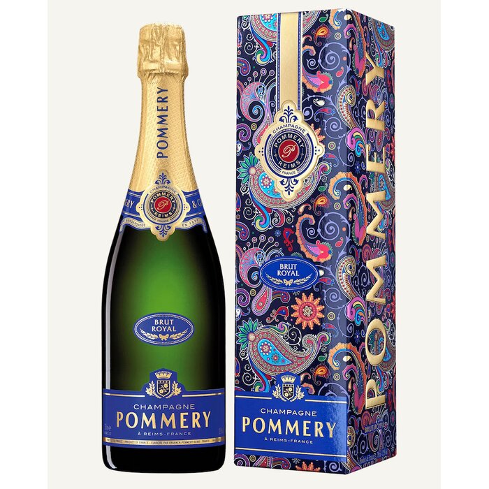 Pommery Brut Champagne Royal   feestverpakking