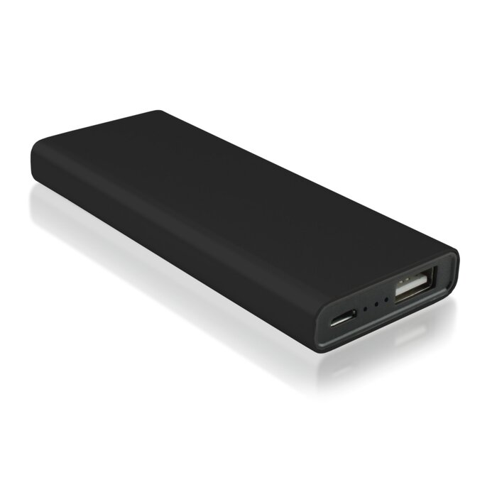 Power Bank Monaco Silver Schuin aanzicht