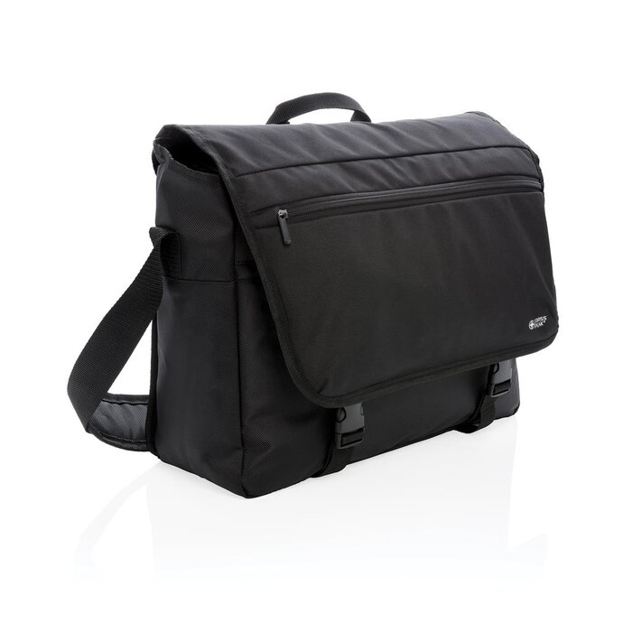 Swiss Peak RFID 15" laptop messenger tas PVC vrij 