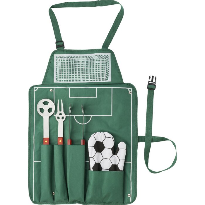 Voetbal Barbecue set 