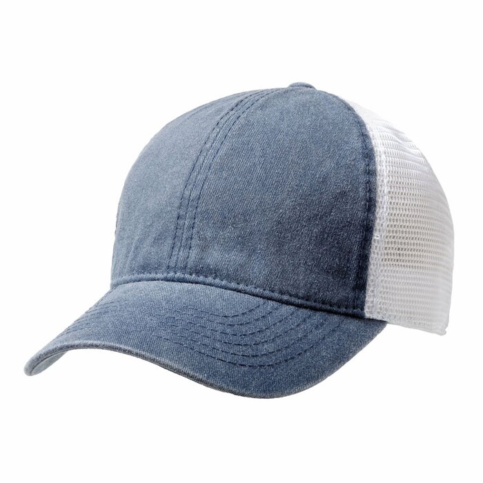 Washed Cotton Soft Mesh Trucker Cap