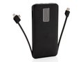 10.000 mAh powerbank with integrated cable