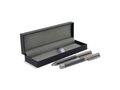 Metal ball pen and roller ball pen set in gift box 1