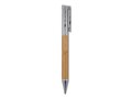 Metal ball pen and rollerball set bamboo in gift box 5