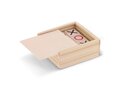 Tic Tac Toe set in wooden box 1