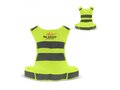 Reflective adjustable sports vest