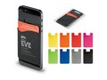 Smartphone silicone card holder 3