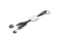 Keychain charging cable