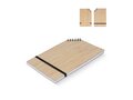 Notebook bamboo corner band A5