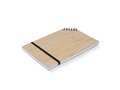 Notebook bamboo corner band A5