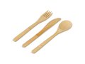 Bamboo cutlery set 2