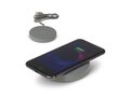 Wireless charger limestone round 5W