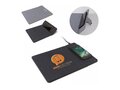 Mousepad with wireless charging pad 5W