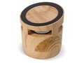 Wooden look speaker 3W & wireless charger 5W