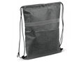 Drawstring bag with reflective stripe 2