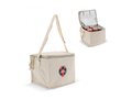 Cooler bag 100% cotton outside square 22x18x18cm