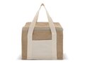 Cooler bag Jute square 22x18x18cm 2