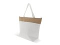 Beach cooler bag Cotton/jute 42x10x30cm