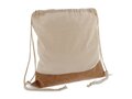 Drawstring bag Cork with cotton cords 38x41cm