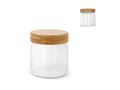 Canister glass & bamboo 600ml