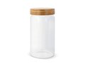 Canister glass & bamboo 1200ml