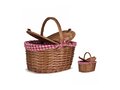 Wicker picnic basket