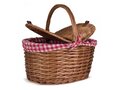 Wicker picnic basket