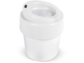 Hot-but-cool coffeecup with lid - 240 ml