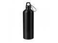 Water bottle aluminum with carabiner 750ml