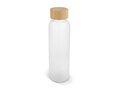 Water bottle glass & bamboo 500ml 1