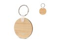 Keyring Bamboo round