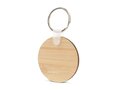 Keyring Bamboo round