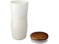 Reno 370 ml double-walled ceramic tumbler 12