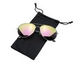 Aviator sunglasses with coloured mirrored lenses 5