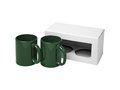 Ceramic mug 2-pieces gift set 8