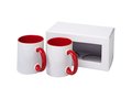 Ceramic sublimation mug 2-pieces gift set 31