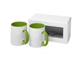 Ceramic sublimation mug 2-pieces gift set 17
