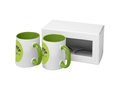 Ceramic sublimation mug 2-pieces gift set 3