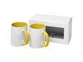 Ceramic sublimation mug 2-pieces gift set 7