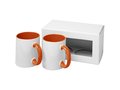Ceramic sublimation mug 2-pieces gift set 12