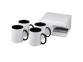 Ceramic sublimation mug 4-pieces gift set 4
