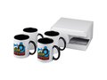 Ceramic sublimation mug 4-pieces gift set 5