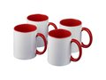 Ceramic sublimation mug 4-pieces gift set 18