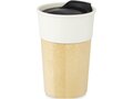 Pereira 320 ml porcelain mug with bamboo outer wall 5