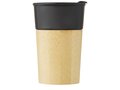 Pereira 320 ml porcelain mug with bamboo outer wall 12