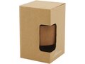 Lidan 360 ml borosilicate glass tumbler with cork grip and silicone lid 13