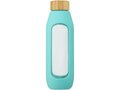 Tidan 600 ml borosilicate glass bottle with silicone grip 14
