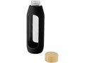 Tidan 600 ml borosilicate glass bottle with silicone grip 31