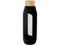 Tidan 600 ml borosilicate glass bottle with silicone grip 32