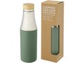 Hulan 540 ml copper vacuum insulated stainless steel bottle with bamboo lid 16